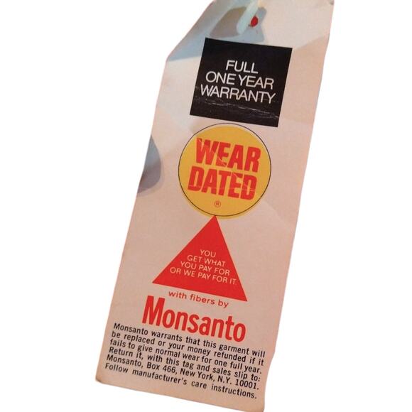 NOS Vintage Cream Hoodie Cardigan Sweater Size S/M - Picture 6 of 6